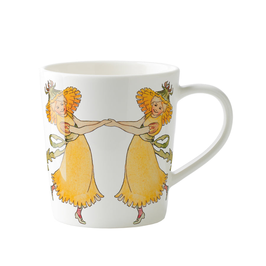 エルサベスコフ マグカップ ハンドル付 タンポポ デザインハウスストックホルム【正規販売店】Design House Stockholm Elsa  Beskow MUG WITH HANDLE dandelion – arenot