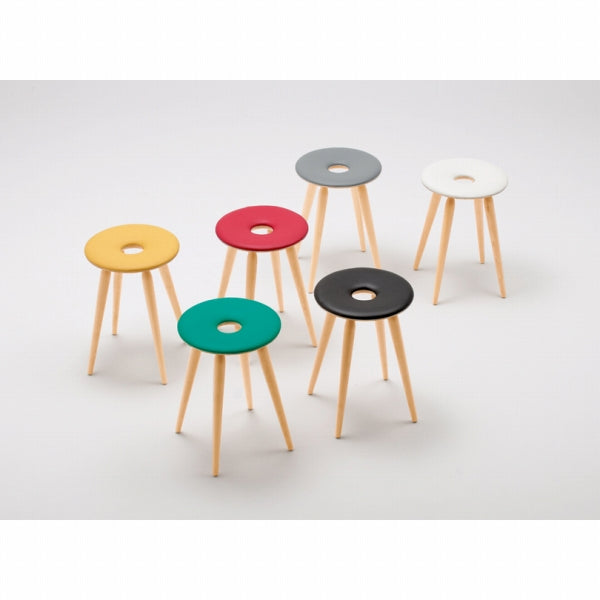 リングスツール ホワイト 天童木工 Ring Stool WH Tendo