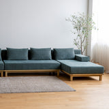 レクトユニット ソファ ロング ブルー / 1人掛け シーヴ RECT.UNIT SOFA LONG blue SIEVE