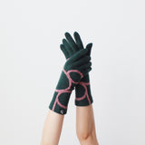 手袋 コネクト ダークグリーン 90％ ダークピンク 10％ コンフォータブル パーセント GLOVE CONNECT dark green 90％ dark pink 10％ comfortable PERCENT